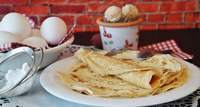 Postre típico del Carnaval en Pontevedra: Las filloas