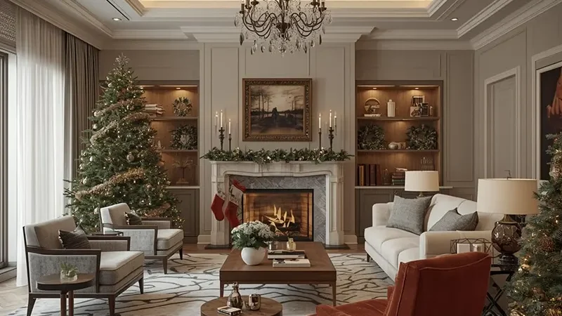 Tendencias 2025 en Decoración Navideña